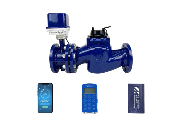 DN 80: 150 mm meters